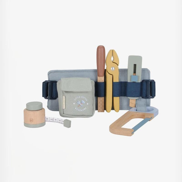 Little Dutch παιχνιδι ρολων Little Dutch Ζώνη μαστοράκου με ξύλινα εργαλεία FSC