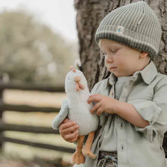 Little Dutch Αξεσούαρ LITTLE DUTCH. Πλέκτο σκουφάκι Green