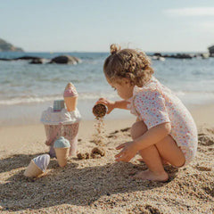 Little Dutch Παιχνίδια θαλάσσης LITTLE DUTCH. Σετ κουβαδάκια παραλίας Ice Cream Dreamy Mermaid Ροζ