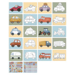 Little Dutch Ζωγραφική - Καλλιτεχνικά - Παζλ LITTLE DUTCH. Βιβλίο κατασκευών με παιδικό ψαλίδι Jim