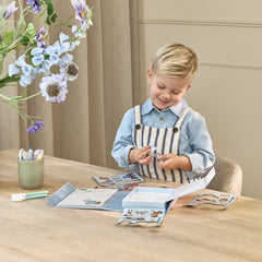Little Dutch Ζωγραφική - Καλλιτεχνικά - Παζλ LITTLE DUTCH. Μαγνητικό βιβλιαράκι δραστηριοτήτων Jim