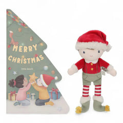 Little Dutch Δώρα για Μωρά LITTLE DUTCH. Χριστουγεννιάτικο σετ δώρου με βιβλίο και κουκλάκι Jim