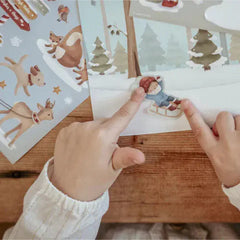 Little Dutch Ζωγραφική - Καλλιτεχνικά - Παζλ LITTLE DUTCH. Σετ με Χριστουγεννιάτικα αυτοκόλλητα