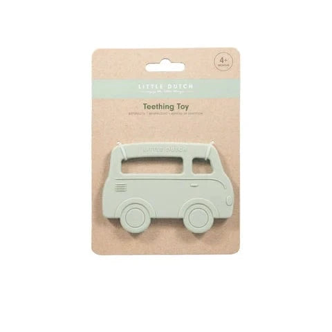 Little Dutch Μασητικά & Είδη Οδοντοφυΐας LITTLE DUTCH. Μασητικό σιλικόνης Λεωφορειάκι