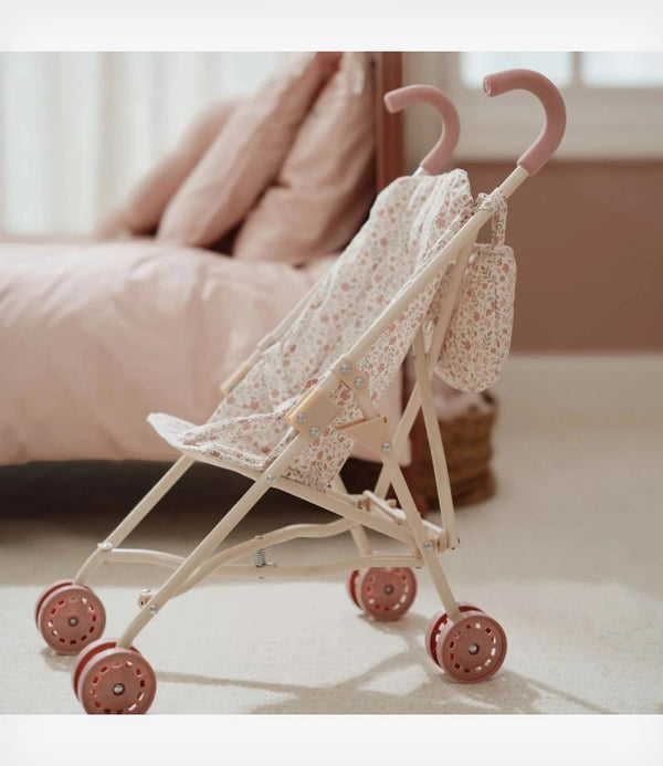 Little Dutch παιχνιδι ρολων Little Dutch Μεταλλικό καρότσι για κούκλες