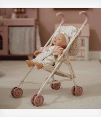 Little Dutch παιχνιδι ρολων Little Dutch Μεταλλικό καρότσι για κούκλες