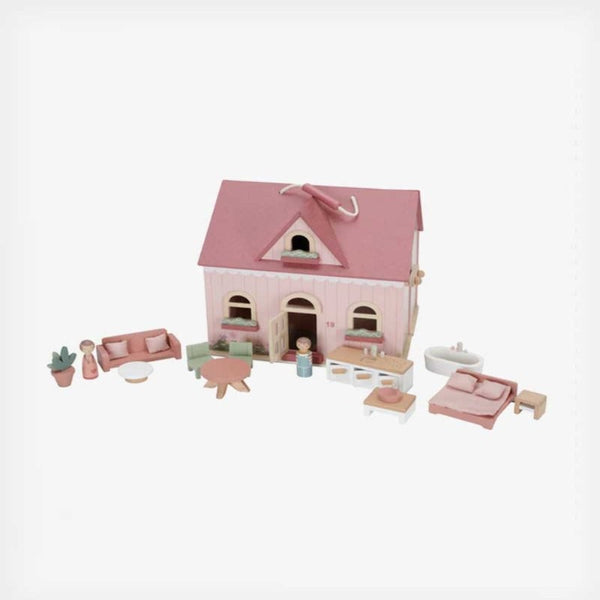 Little Dutch ξύλινα παιχνίδια Little Dutch Ξύλινο Φορητό ξύλινο κουκλόσπιτο