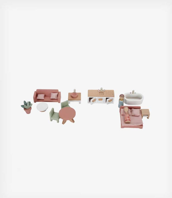 Little Dutch ξύλινα παιχνίδια Little Dutch Ξύλινο Φορητό ξύλινο κουκλόσπιτο