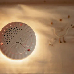 Little Dutch βρεφικά παιχνίδια LITTLE DUTCH. Υφασμάτινη χήνα με φωτισμό, λευκούς ήχους & μουσική - επαναφορτιζόμενη