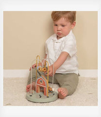 Little Dutch Βρεφικά Παιχνίδια Δραστηριοτήτων Little Dutch Ξύλινος Λαβύρινθος Δραστηριοτήτων Little Farm FSC LD7133