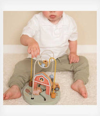 Little Dutch Βρεφικά Παιχνίδια Δραστηριοτήτων Little Dutch Ξύλινος Λαβύρινθος Δραστηριοτήτων Little Farm FSC LD7133