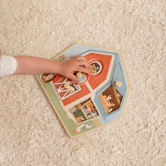 Little Dutch Ζωγραφική - Καλλιτεχνικά - Παζλ LITTLE DUTCH. Ξύλινο παζλ Little Farm FSC