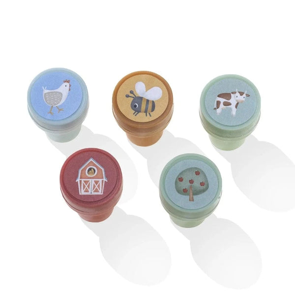 Little Dutch Ζωγραφική - Καλλιτεχνικά - Παζλ LITTLE DUTCH. Σετ σφραγίδες Little Farm