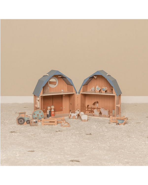 Little Dutch ξύλινα παιχνίδια Little Dutch κουκλόσπιτο Little Farm LD7152