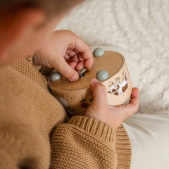 Little Dutch ξύλινα παιχνίδια LITTLE DUTCH. Μουσικό κουτί Little Farm