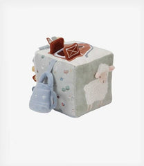 Little Dutch Βρεφικά Παιχνίδια Δραστηριοτήτων Little Dutch Υφασμάτινος κύβος δραστηριοτήτων Little Farm LD8809