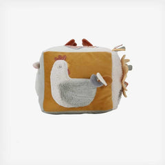 Little Dutch Βρεφικά Παιχνίδια Δραστηριοτήτων Little Dutch Υφασμάτινος κύβος δραστηριοτήτων Little Farm LD8809