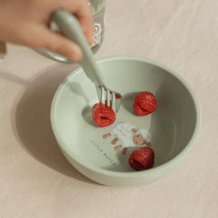 Little Dutch Βρεφικά & Παιδικά Πιατάκια & Μπωλ LITTLE DUTCH. Παιδικό μπολ φαγητού Little Farm (απαλό πράσινο)