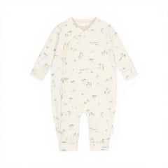 Little Dutch Βρεφικά Φορμάκια 2-4M (62 CM) LITTLE DUTCH. Ολόσωμο φορμάκι κρουαζέ Little Safari