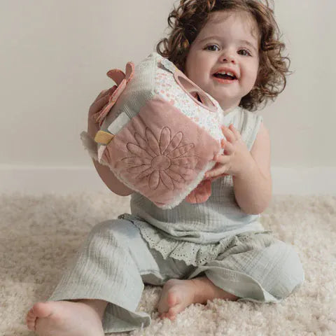 Little Dutch Βρεφικά Παιχνίδια Δραστηριοτήτων LITTLE DUTCH. Υφασμάτινος κύβος δραστηριοτήτων - Lucky Blossom GRS