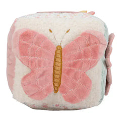 Little Dutch Βρεφικά Παιχνίδια Δραστηριοτήτων LITTLE DUTCH. Υφασμάτινος κύβος δραστηριοτήτων - Lucky Blossom GRS