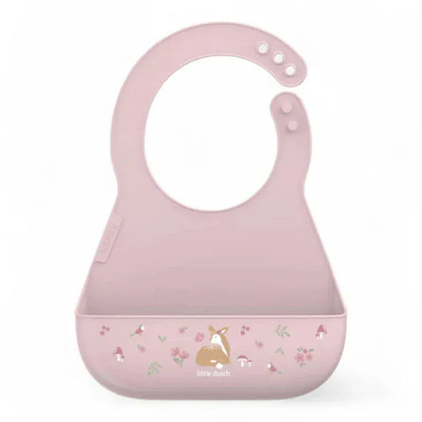 Little Dutch σαλιάρα LITTLE DUTCH. Σαλιάρα σιλικόνης Mio Fairy Garden