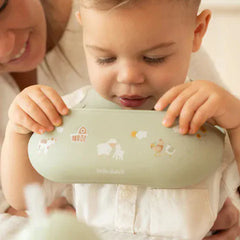 Little Dutch σαλιάρα LITTLE DUTCH. Σαλιάρα σιλικόνης Mio Little Farm