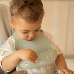 Little Dutch σαλιάρα LITTLE DUTCH. Σαλιάρα σιλικόνης Mio Little Farm