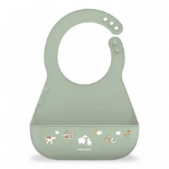 Little Dutch σαλιάρα LITTLE DUTCH. Σαλιάρα σιλικόνης Mio Little Farm