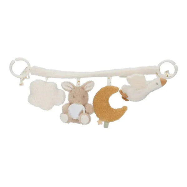 Little Dutch Κρεμαστά Βρεφικά Παιχνίδια LITTLE DUTCH. Υφασμάτινη γιρλάντα για καρότσι Newborn Naturals GRS