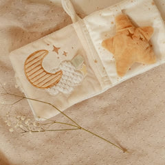 Little Dutch Βρεφικά Παιχνίδια Δραστηριοτήτων LITTLE DUTCH. Υφασμάτινο βιβλιαράκι δραστηριοτήτων μικρό Newborn Naturals GRS