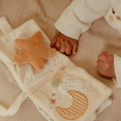 Little Dutch Βρεφικά Παιχνίδια Δραστηριοτήτων LITTLE DUTCH. Υφασμάτινο βιβλιαράκι δραστηριοτήτων μικρό Newborn Naturals GRS