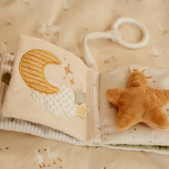 Little Dutch Βρεφικά Παιχνίδια Δραστηριοτήτων LITTLE DUTCH. Υφασμάτινο βιβλιαράκι δραστηριοτήτων μικρό Newborn Naturals GRS