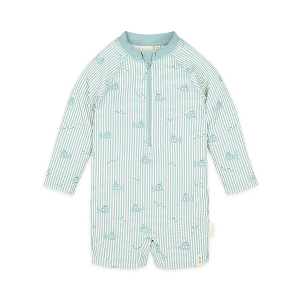 Little Dutch μαγιό 2-6M (62/68 CM) LITTLE DUTCH. Ολόσωμο μακρυμάνικο μαγιό Ocean Adventure
