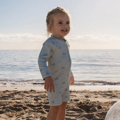 Little Dutch μαγιό LITTLE DUTCH. Ολόσωμο μακρυμάνικο μαγιό Ocean Adventure