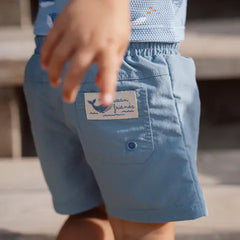 Little Dutch μαγιό LITTLE DUTCH. Παιδικό μαγιό βερμούδα για αγόρια Ocean Blue