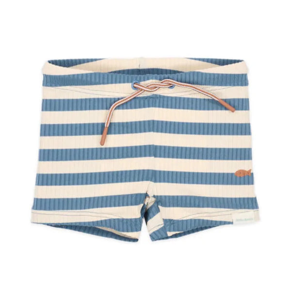 Little Dutch μαγιό 2-6M (62/68 CM) LITTLE DUTCH. Παιδικό μαγιό για αγόρια Ocean Blue Stripes