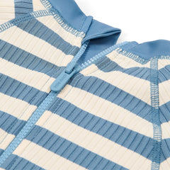 Little Dutch μαγιό LITTLE DUTCH. Ολόσωμο κοντομάνικο μαγιό Ocean Blue Stripes