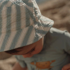 Little Dutch καπελο LITTLE DUTCH. Παιδικό καπέλο ήλιου διπλής όψης Ocean Breeze