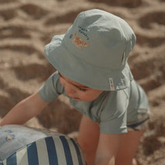 Little Dutch καπελο LITTLE DUTCH. Παιδικό καπέλο ήλιου διπλής όψης Ocean Breeze