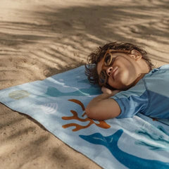 Little Dutch πετσέτα θαλάσσης LITTLE DUTCH Πετσέτα θαλάσσης Ocean Dreams Μπλε