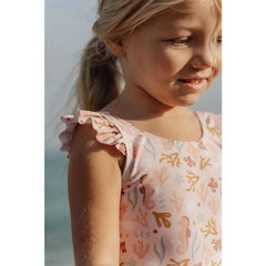 Little Dutch μαγιό LITTLE DUTCH Ολόσωμο μαγιό με βολάν Ocean dreams Pink