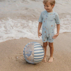 Little Dutch μαγιό LITTLE DUTCH. Ολόσωμο κοντομάνικο μαγιό Ocean Friends