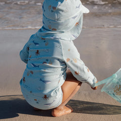 Little Dutch καπελο LITTLE DUTCH. Παιδικό καπέλο ήλιου Ocean Friends