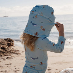 Little Dutch καπελο LITTLE DUTCH. Παιδικό καπέλο ήλιου Ocean Friends