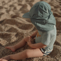 Little Dutch καπελο LITTLE DUTCH. Παιδικό καπέλο ήλιου Ocean Green