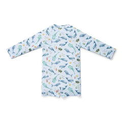 Little Dutch μαγιό LITTLE DUTCH. Ολόσωμο μακρυμάνικο μαγιό Ocean Sea Life Multi-colour