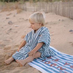 Little Dutch πετσέτα θαλάσσης LITTLE DUTCH. Πετσέτα θαλάσσης Ocean Sea Life Ocean Blue