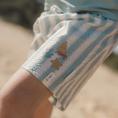 Little Dutch μαγιό LITTLE DUTCH. Παιδικό μαγιό βερμούδα για αγόρια Ocean Surf Stripes