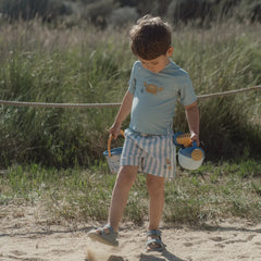 Little Dutch μαγιό LITTLE DUTCH. Παιδικό μαγιό βερμούδα για αγόρια Ocean Surf Stripes